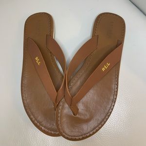 NEVER WORN Ralph Lauren Flip Flops